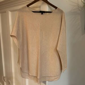 Charter club, cashmere shirttail sweater, size xl excellent condition